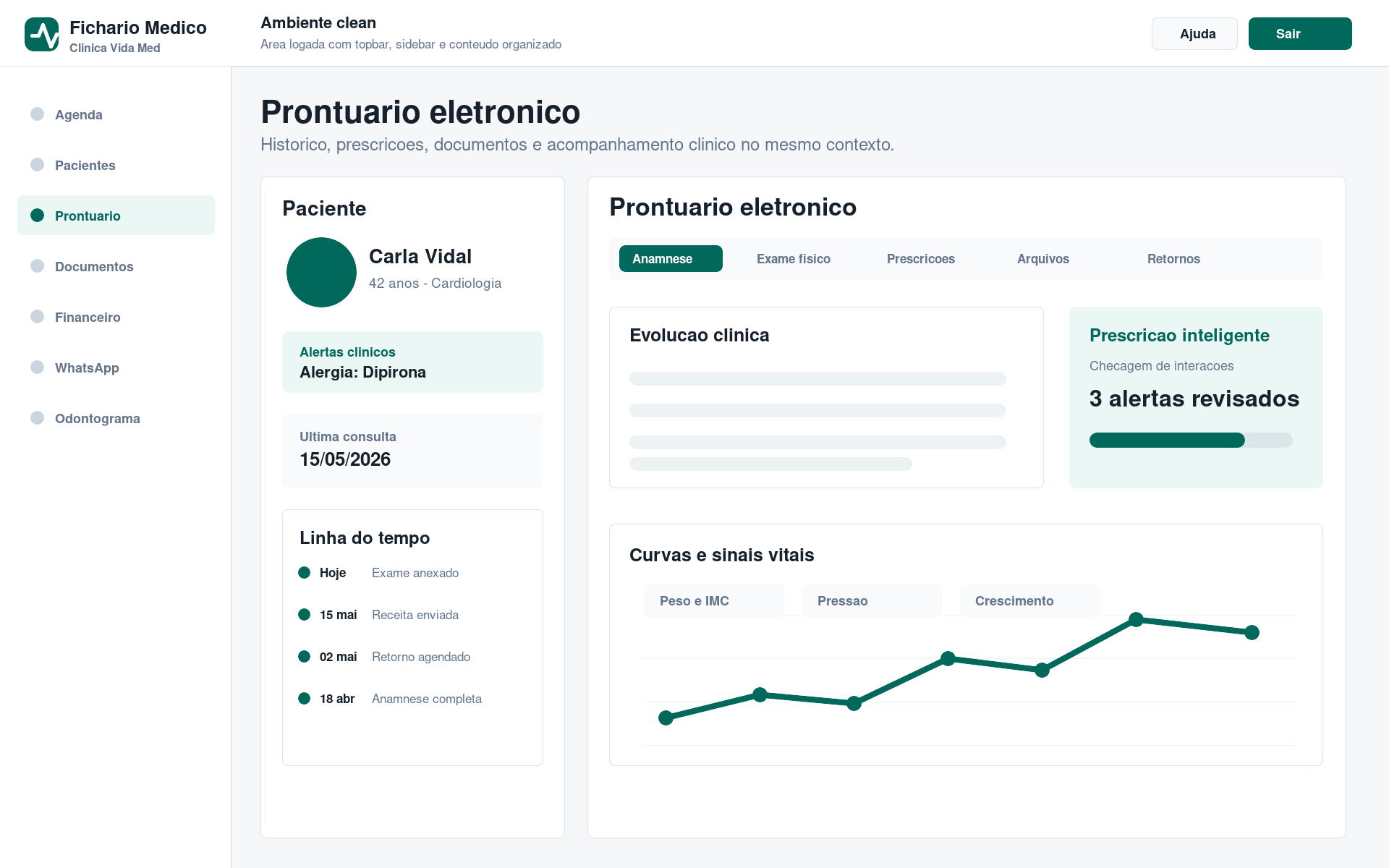 Prontuário eletrônico